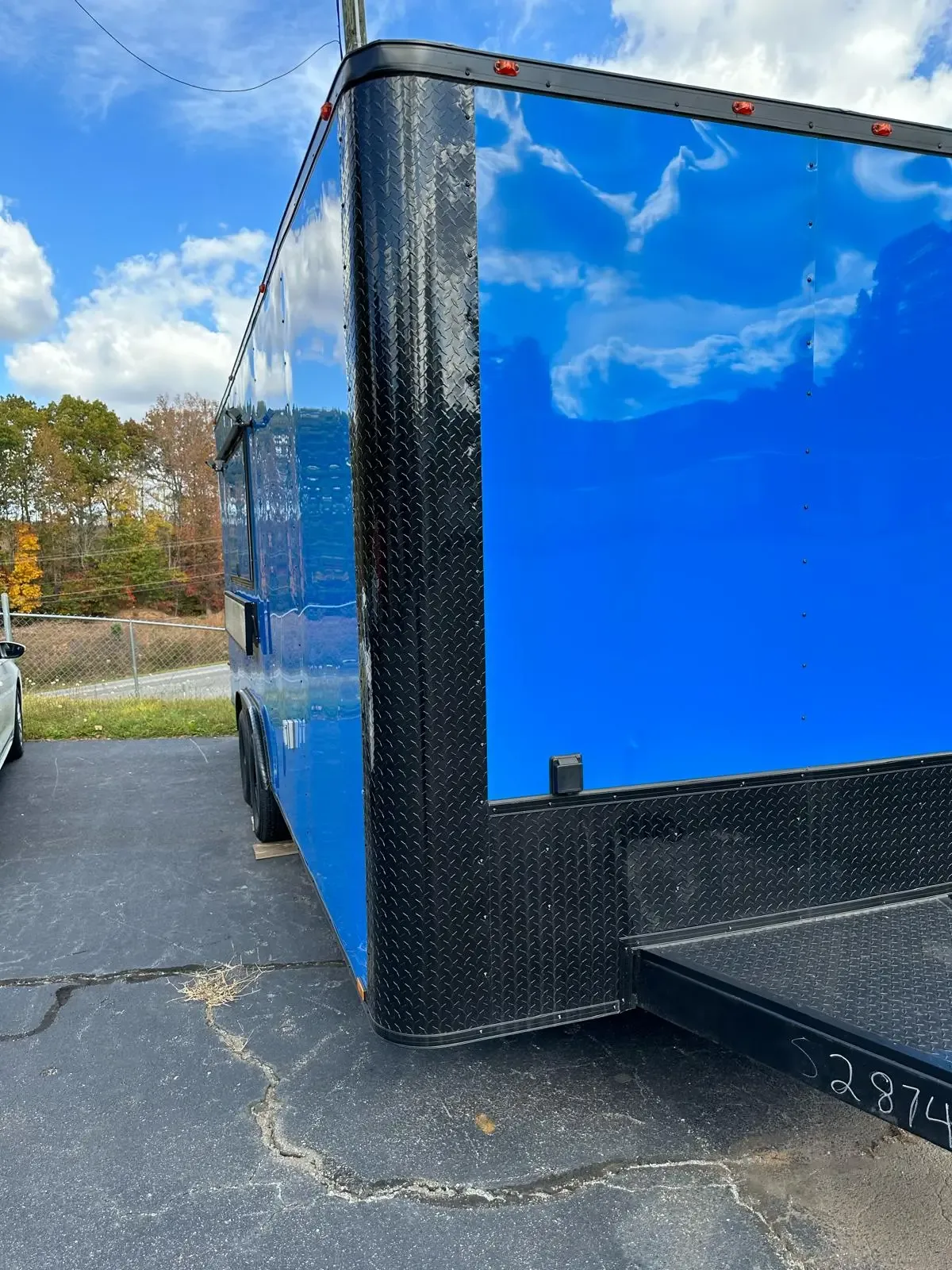 14-16ft compact platform food truck trailer for custom mobile kitchen